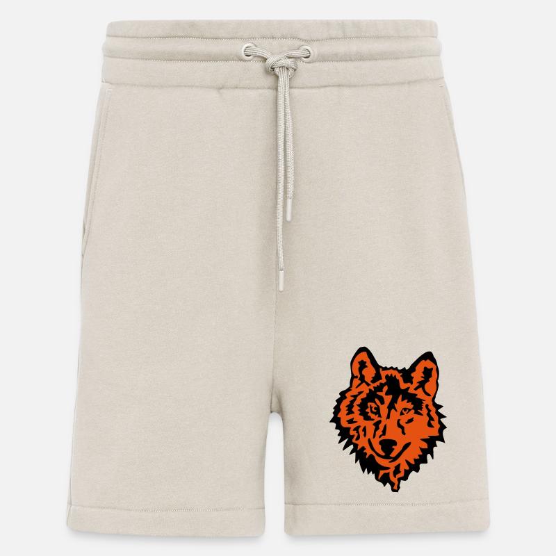 le loup - Short bio décontracté fabriqué en UE - WARM CLAY