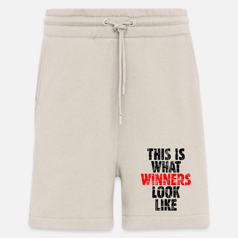 THIS IS WHAT WINNERS LOOK LIKE - Shorts - made by SPREAD - WARM CLAY
