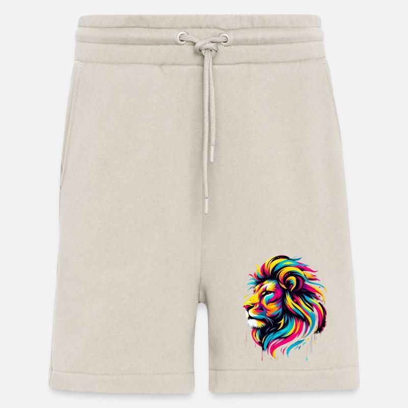 Lion - Short bio décontracté fabriqué en UE - WARM CLAY