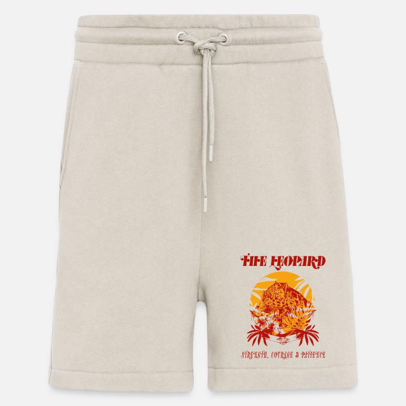 DER LEOPARD - Shorts - made by SPREAD - WARM CLAY