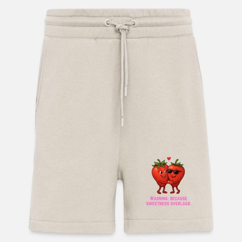Strawberry Duo Cuddle Sugar Sweet Overload - Shorts - made by SPREAD - WARM CLAY