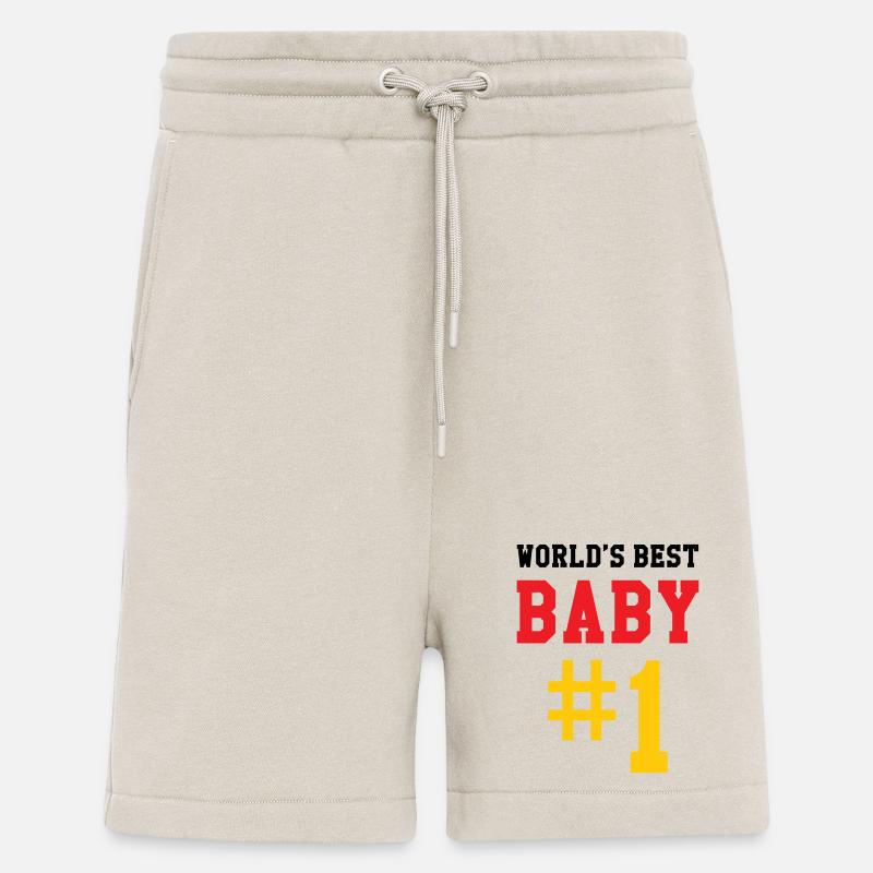 Bestes Baby – Geburt – Kind - Shorts - made by SPREAD - WARM CLAY