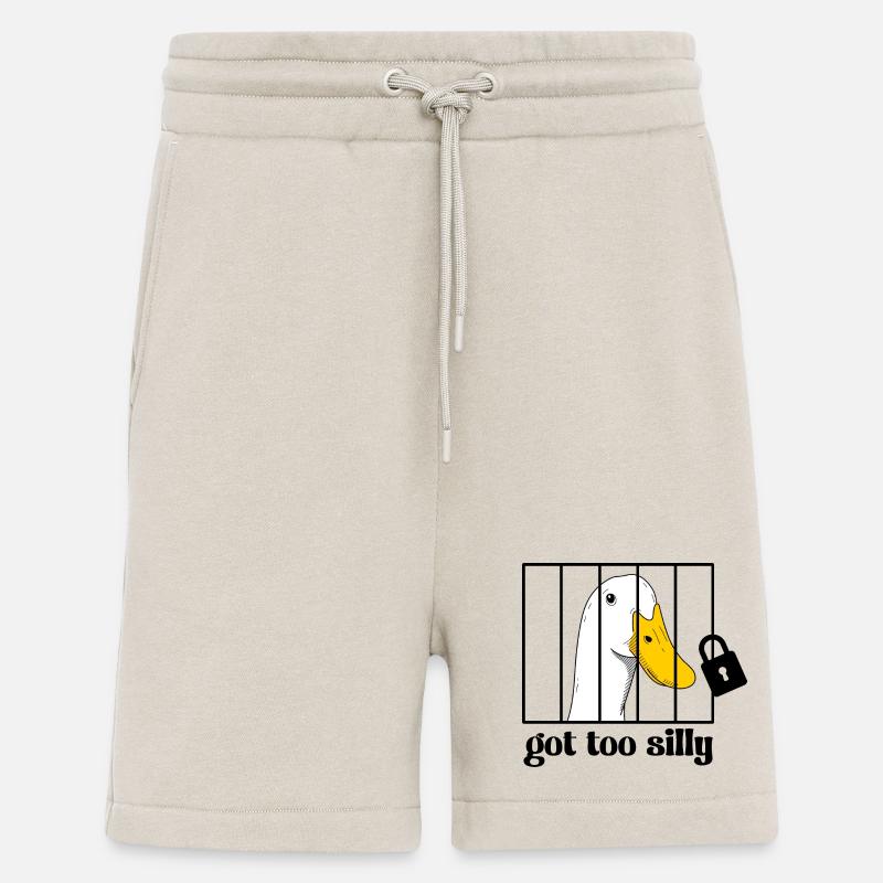 Gans hinter gittern - Shorts - made by SPREAD - WARM CLAY