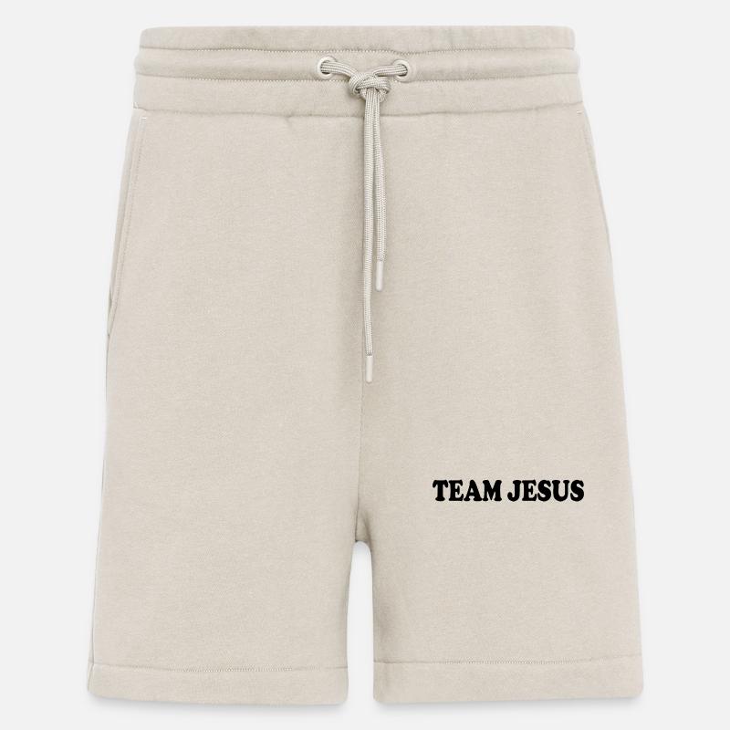 Team jesus - Shorts - made by SPREAD - WARM CLAY