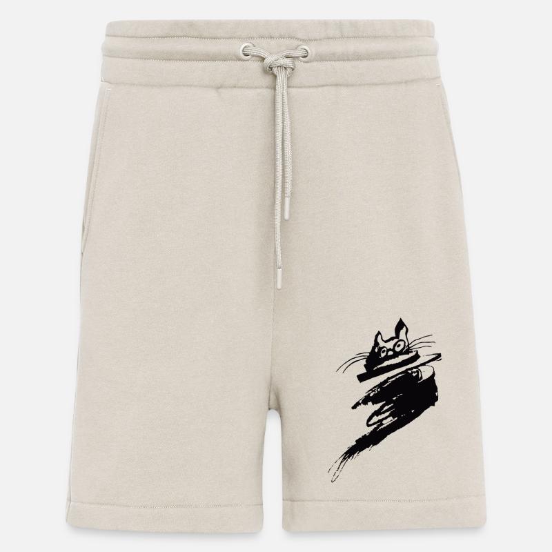 Hurricane Cat - Shorts - made by SPREAD - WARM CLAY