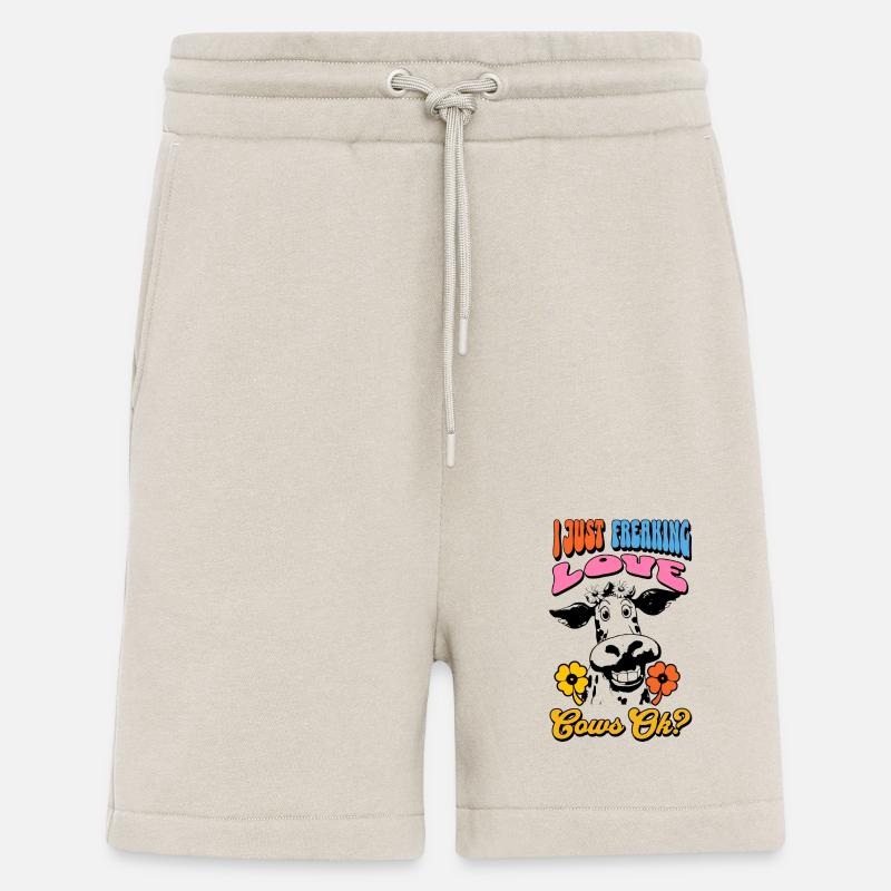 Cow Cows - Shorts - made by SPREAD - WARM CLAY