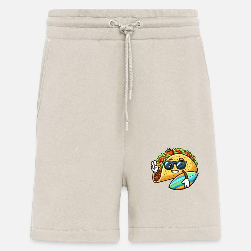 Surfender Taco Mit Sonnenbrille - Shorts - made by SPREAD - WARM CLAY