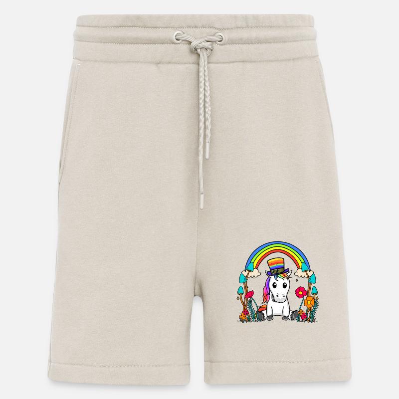 LGBT Regenbogen Einhorn Regenbogenfahne - Shorts - made by SPREAD - WARM CLAY