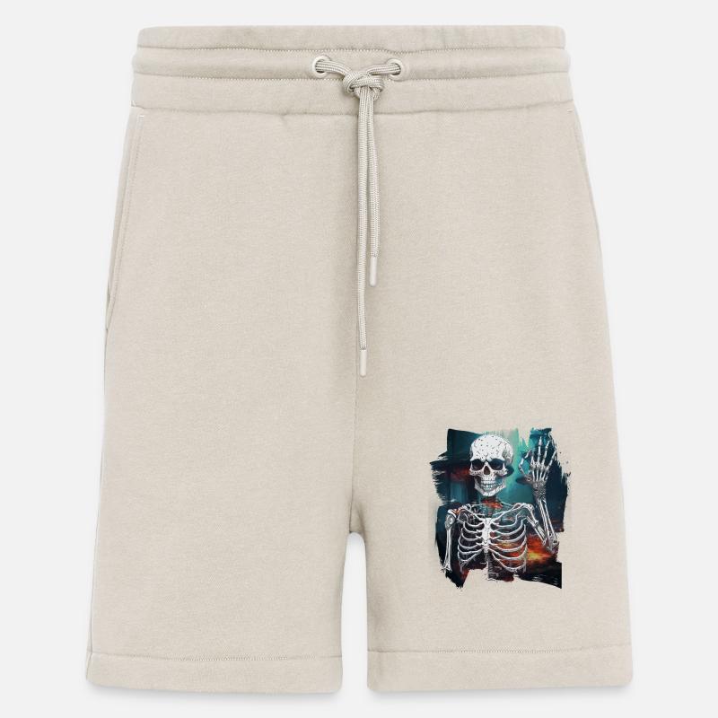 Halloween Ghost Ghosts Nature Lover - Shorts - made by SPREAD - WARM CLAY
