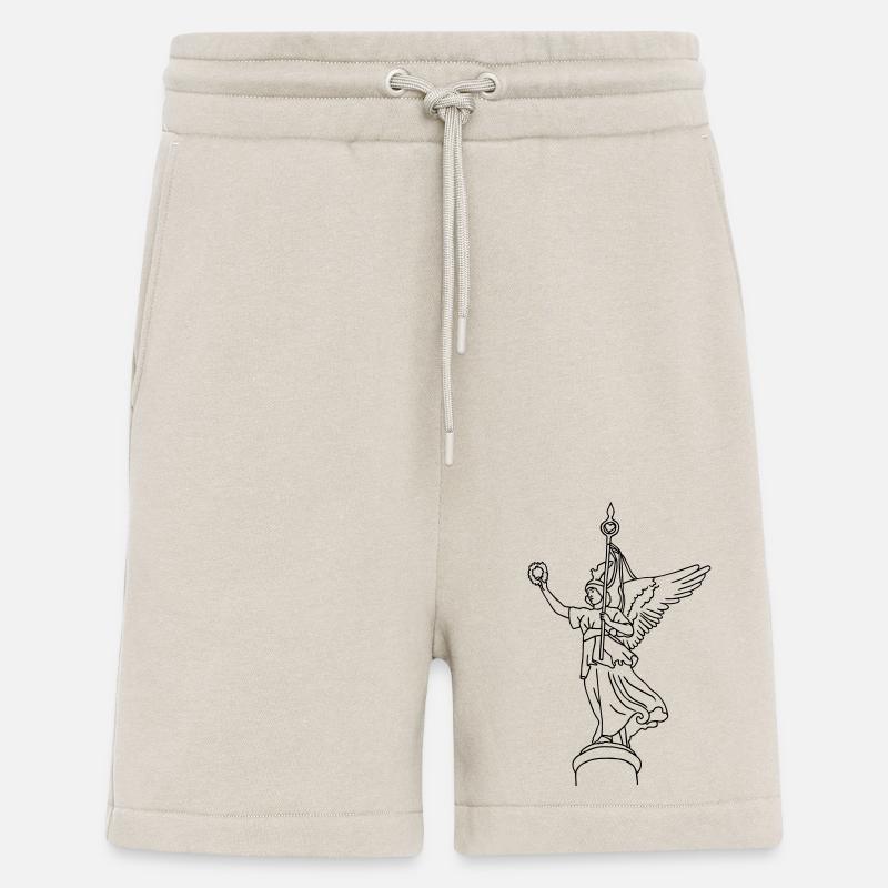 Goldelse auf Siegesäule - Shorts - made by SPREAD - WARM CLAY