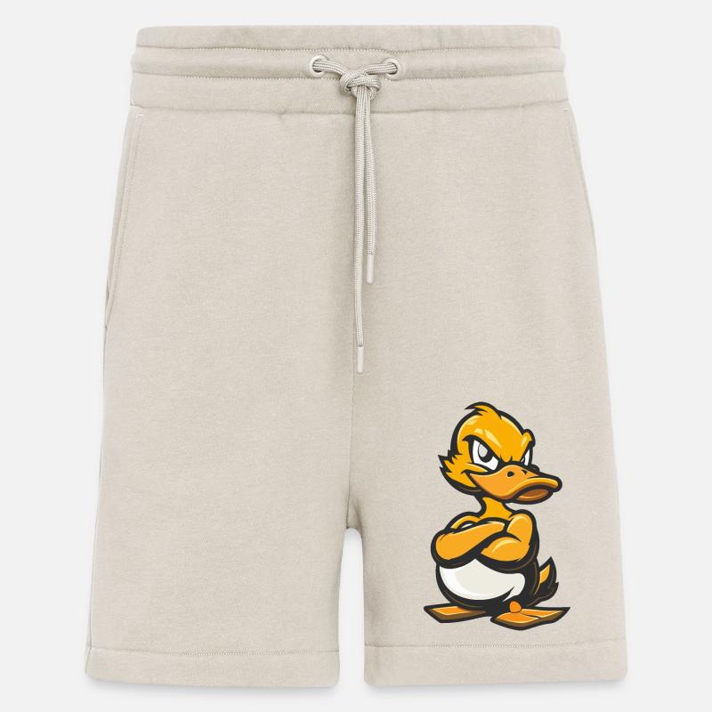 Duck Comic - Shorts - made by SPREAD - WARM CLAY