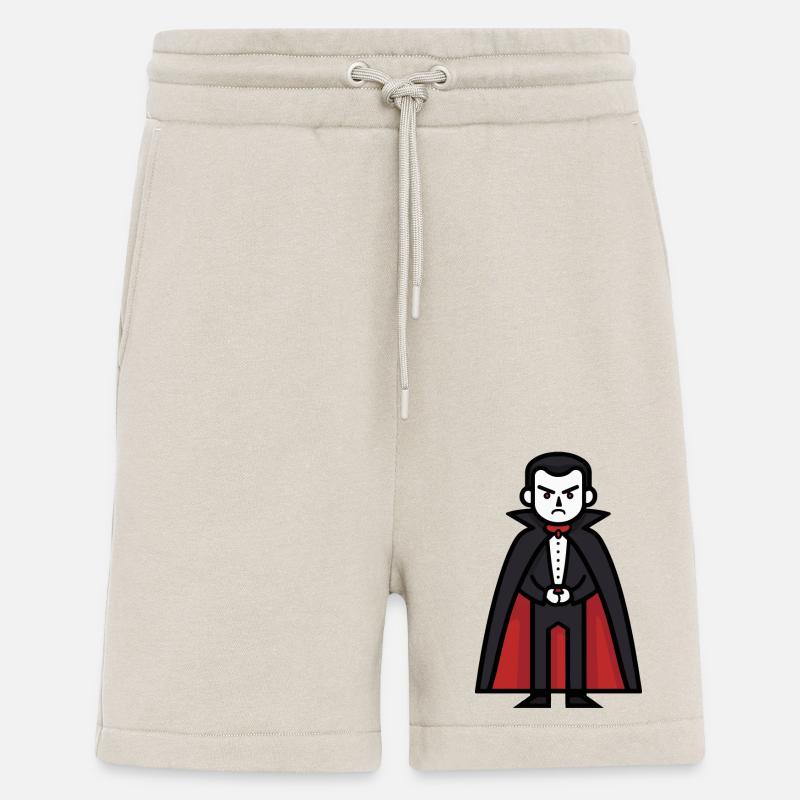Vampir Halloween Comic - Shorts - made by SPREAD - WARM CLAY