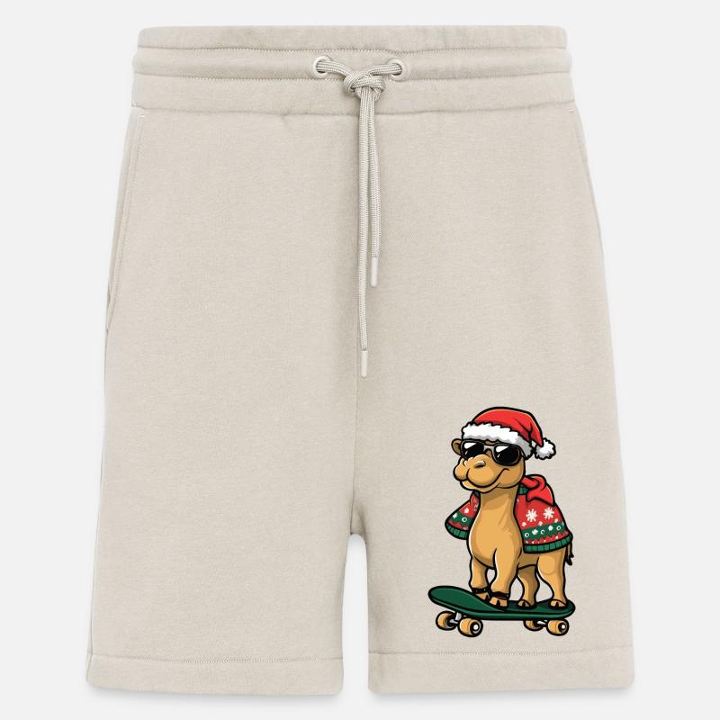 Kamel Weihnachten Lustig - Shorts - made by SPREAD - WARM CLAY