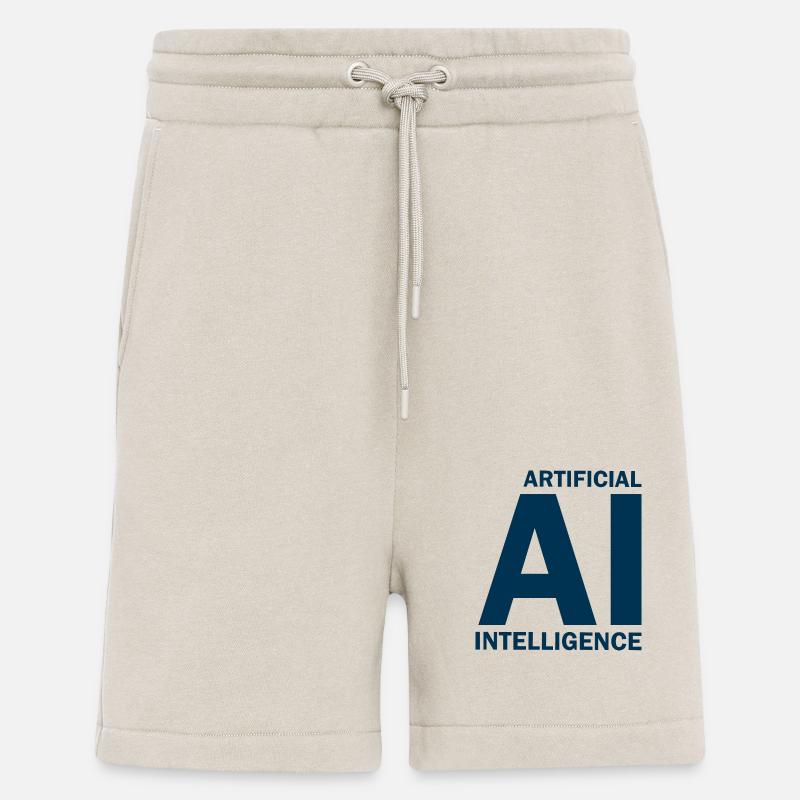 Artificial Intelligence - Künstliche Intelligenz - Shorts - made by SPREAD - WARM CLAY