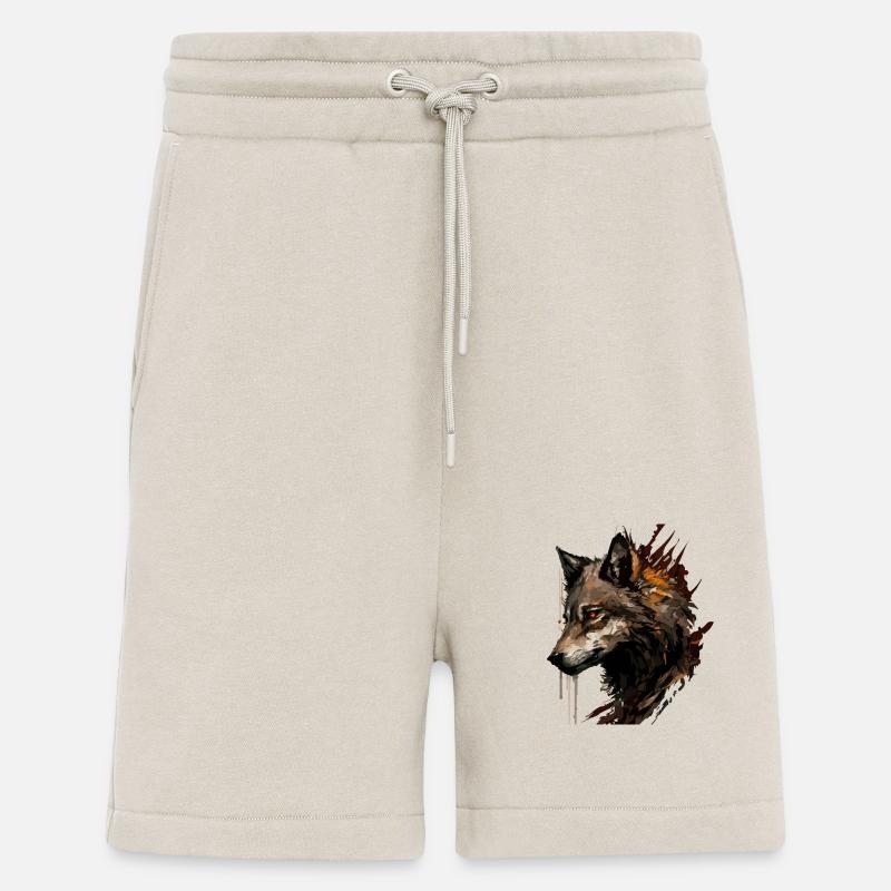 Der Wolf - Shorts - made by SPREAD - WARM CLAY