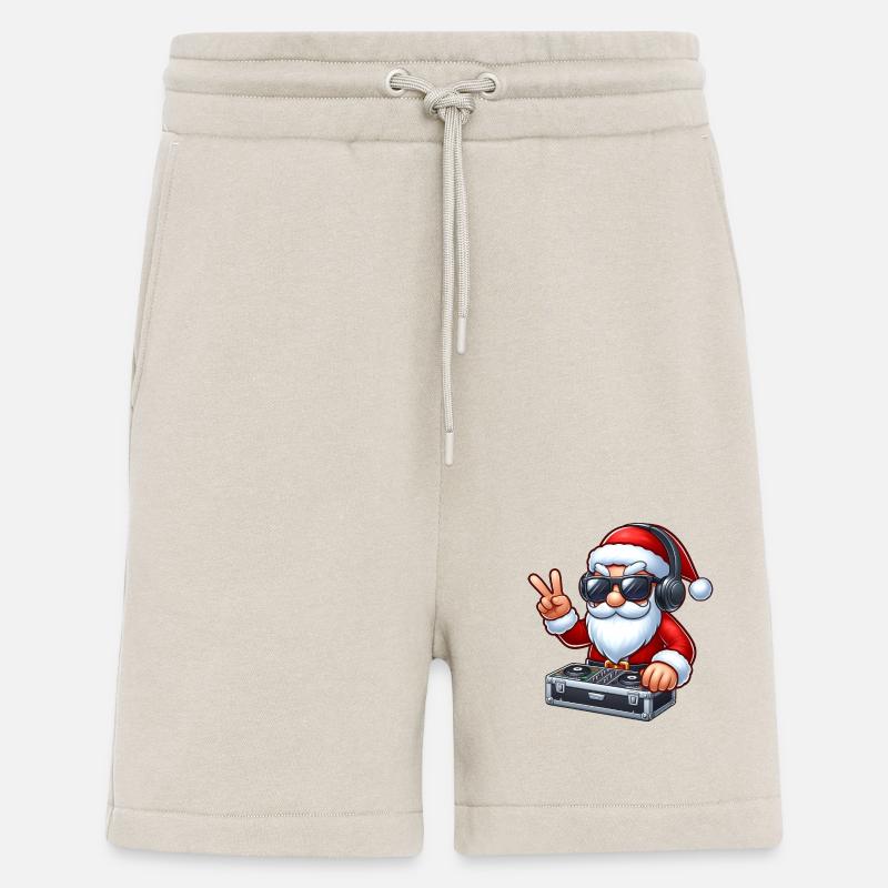 Weihnachtsmann DJ - Shorts - made by SPREAD - WARM CLAY