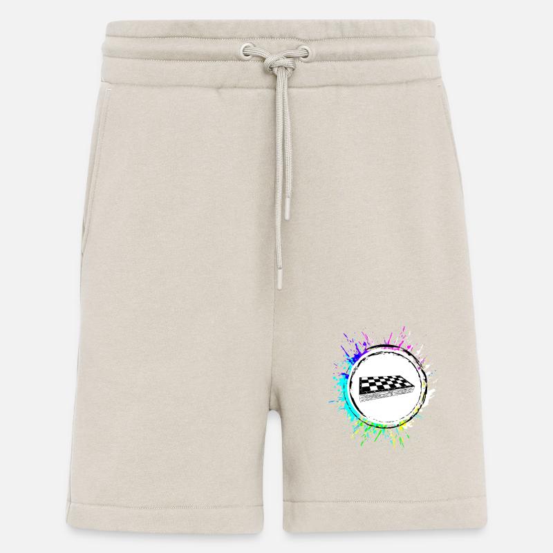 Schachbrett symbol - Shorts - made by SPREAD - WARM CLAY