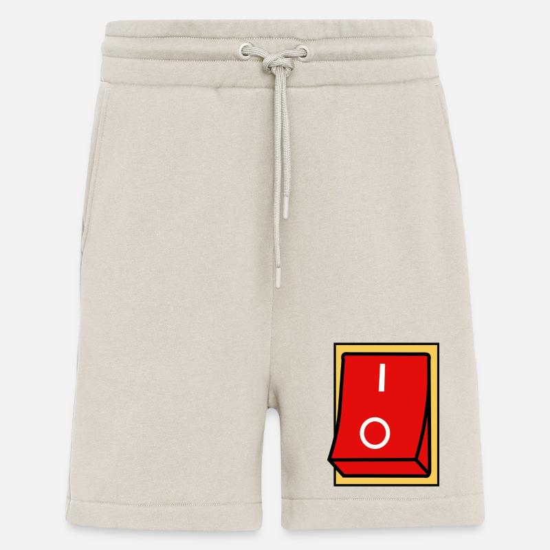 ON - OFF SWITCH - Shorts - made by SPREAD - WARM CLAY