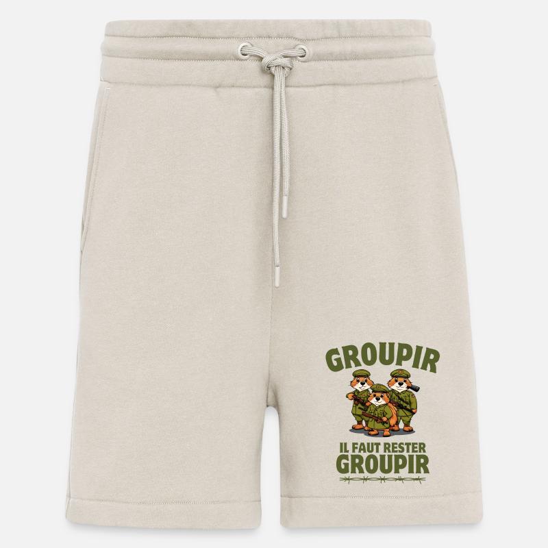 siebte Firma, die siebte Kompanie, Tassin - Shorts - made by SPREAD - WARM CLAY