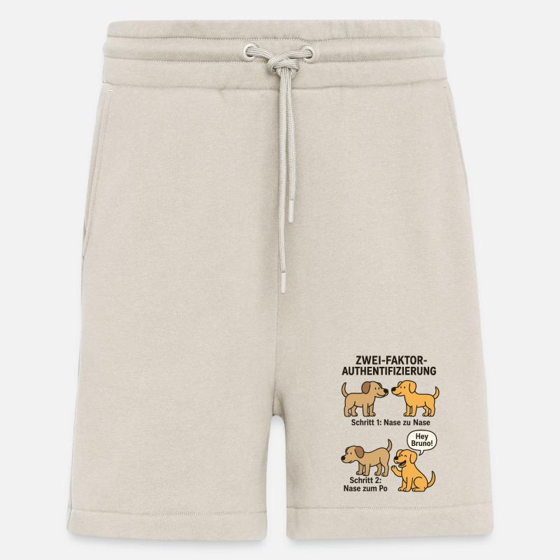 Dog Detection Two-Factor Authentication - Shorts - made by SPREAD - WARM CLAY
