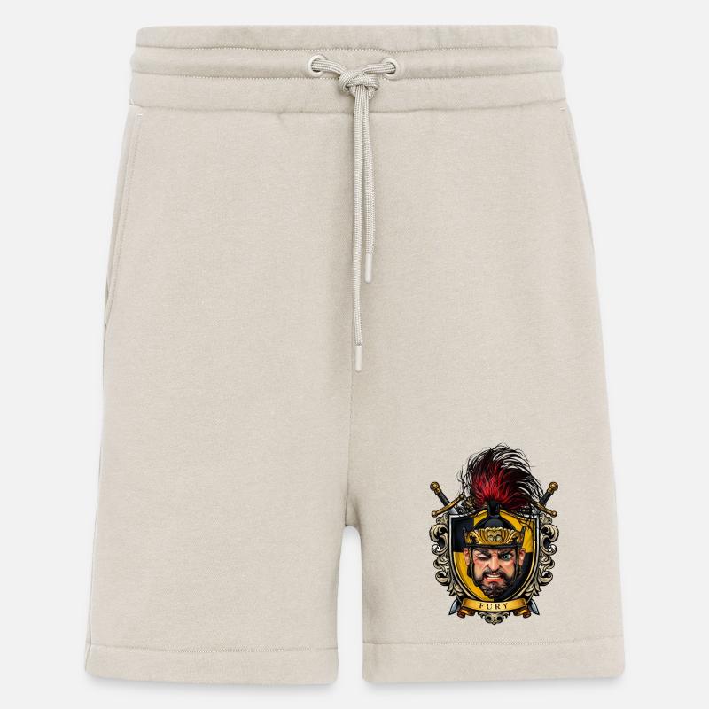 Fury Shield Warrior Crest - Shorts - made by SPREAD - WARM CLAY