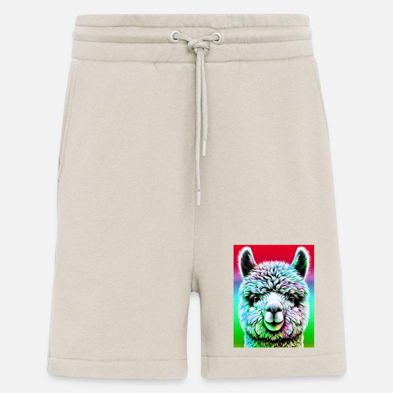 Alpaga - Short bio décontracté fabriqué en UE - WARM CLAY