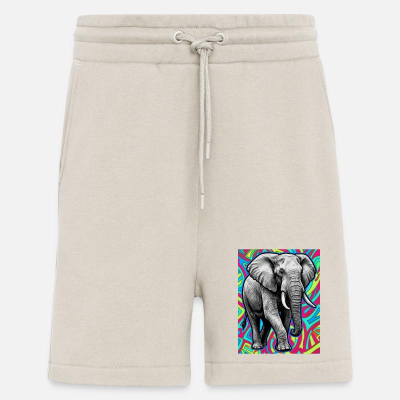 elephant - Shorts - made by SPREAD - WARM CLAY