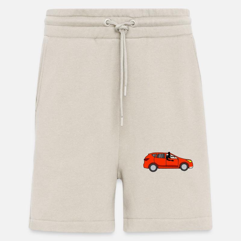 Mit dem Auto Simone - Shorts - made by SPREAD - WARM CLAY