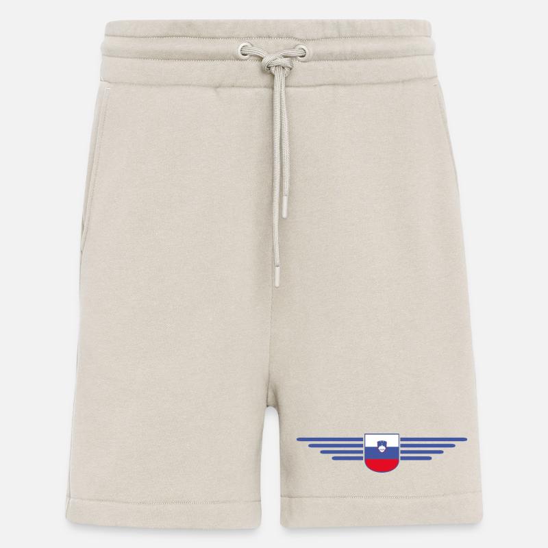 Design slovène élégant - Short bio décontracté fabriqué en UE - WARM CLAY