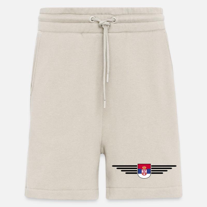 Serbia Design – Pride and Passion - Shorts - made by SPREAD - WARM CLAY