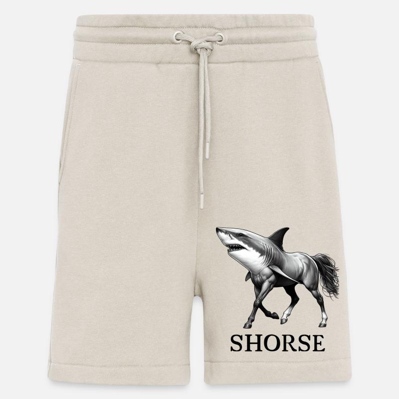 Requin Cheval Cheval - Short bio décontracté fabriqué en UE - WARM CLAY