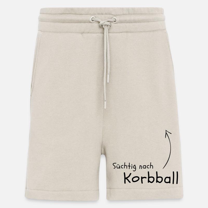 Süchtig nach Korbball - Shorts - made by SPREAD - WARM CLAY