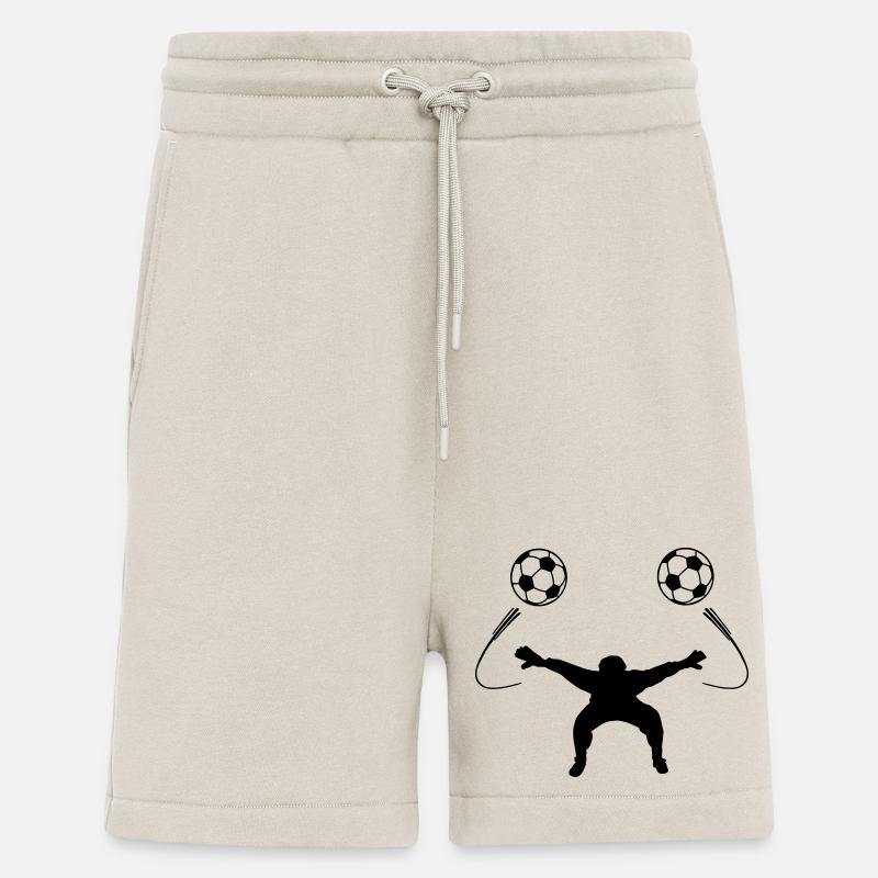 Torwart oder Torwartschattenfigur - Shorts - made by SPREAD - WARM CLAY
