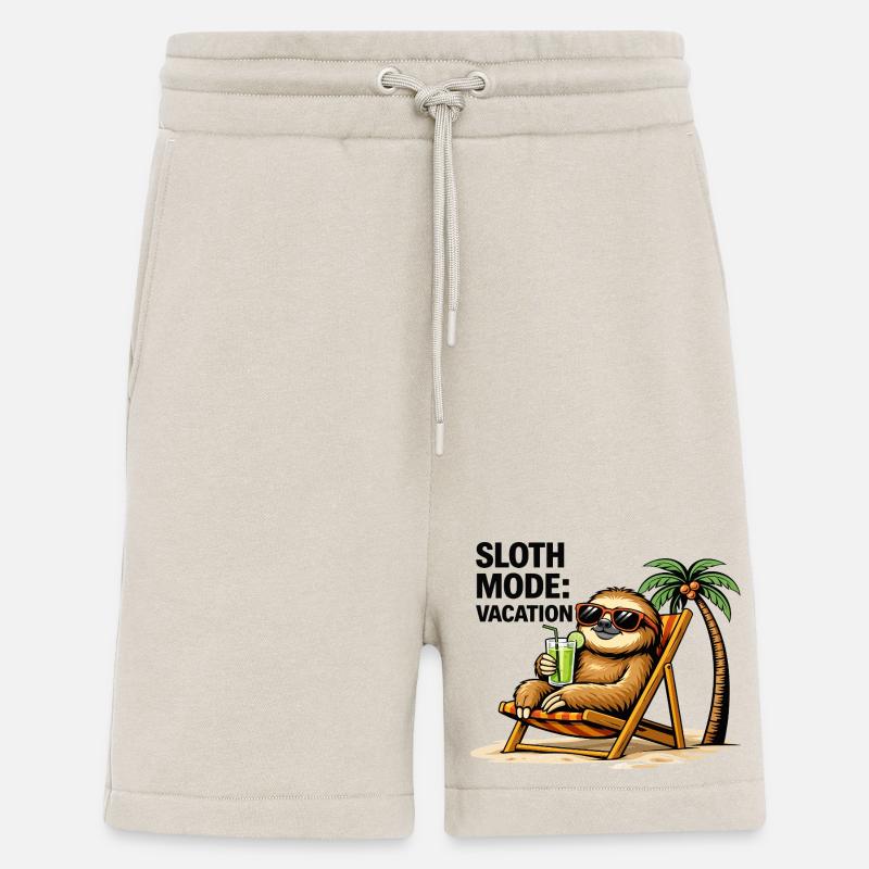 Faultiermodus Urlaub - Shorts - made by SPREAD - WARM CLAY