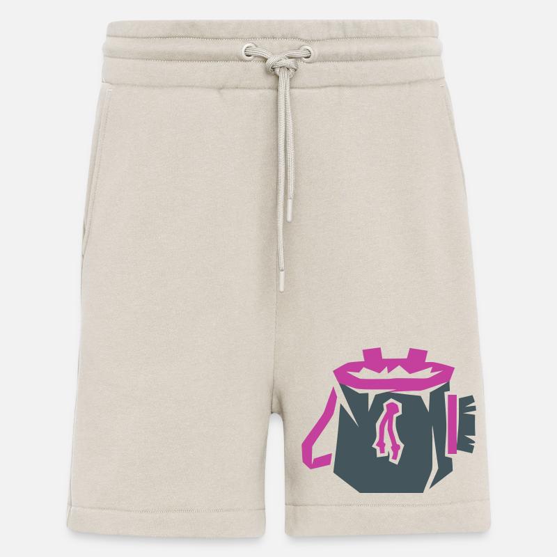 Chalkbag Klettern Bouldern Vektor - Shorts - made by SPREAD - WARM CLAY