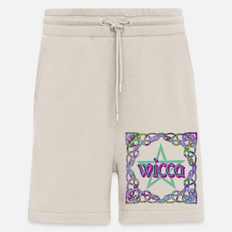 Cadre Celtique Wicca E 230 - Short bio décontracté fabriqué en UE - WARM CLAY