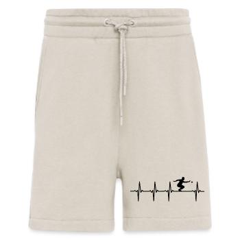 Petanque Boule Heartbeat Boccia Players - Shorts - made by SPREAD - WARM CLAY - Front