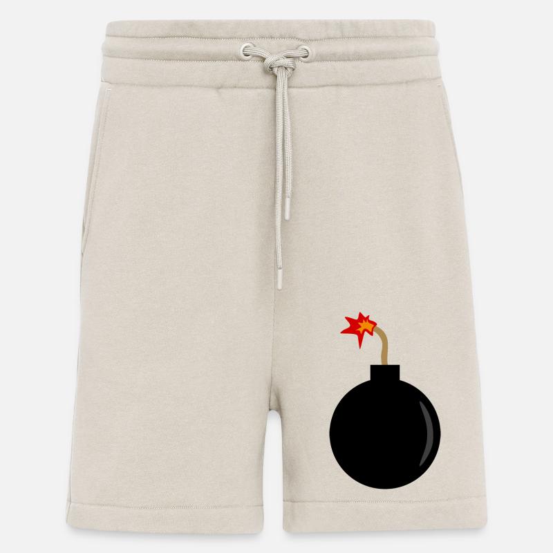 explodierende Bombe - Shorts - made by SPREAD - WARM CLAY