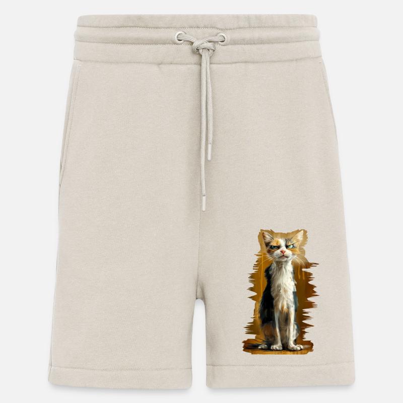 Crumpy Cat - Shorts - made by SPREAD - WARM CLAY