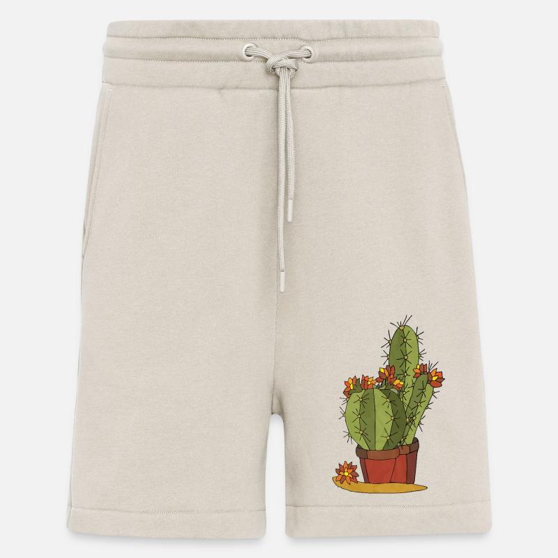Fleur - Short bio décontracté fabriqué en UE - WARM CLAY
