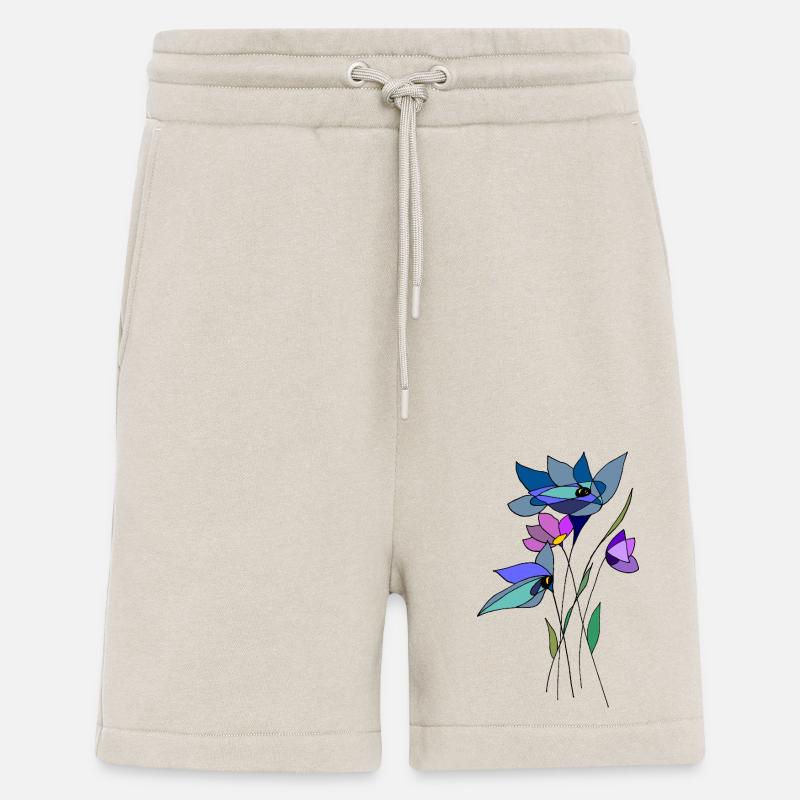 Fleur - Short bio décontracté fabriqué en UE - WARM CLAY