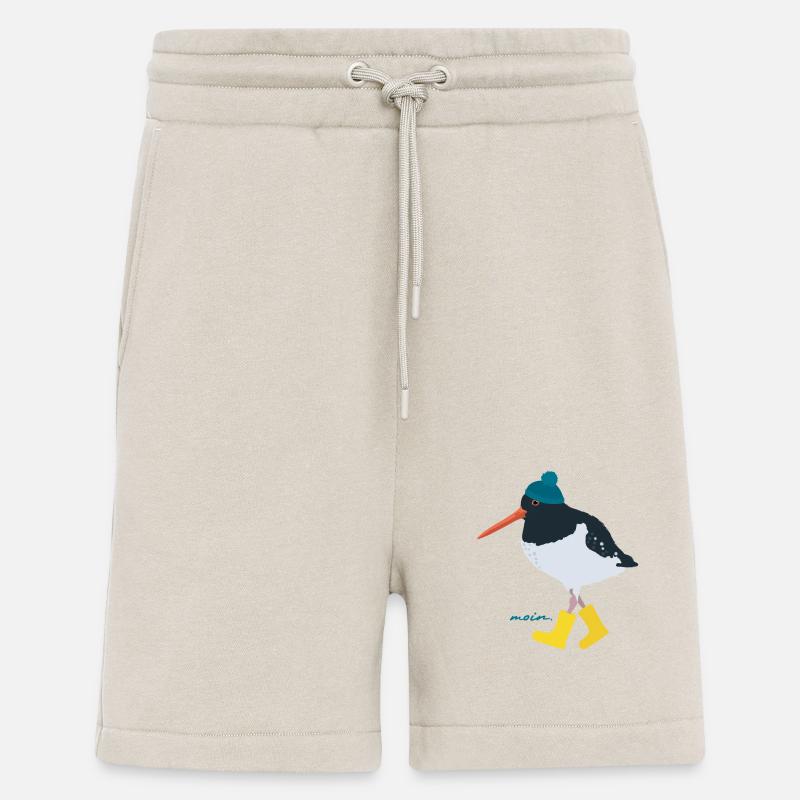 Austernfischer mit Gummistiefeln moin - Shorts - made by SPREAD - WARM CLAY