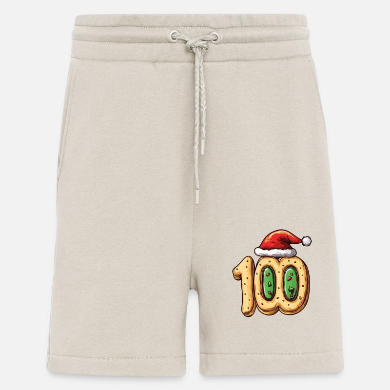 100 Numéro Noël - Short bio décontracté fabriqué en UE - WARM CLAY