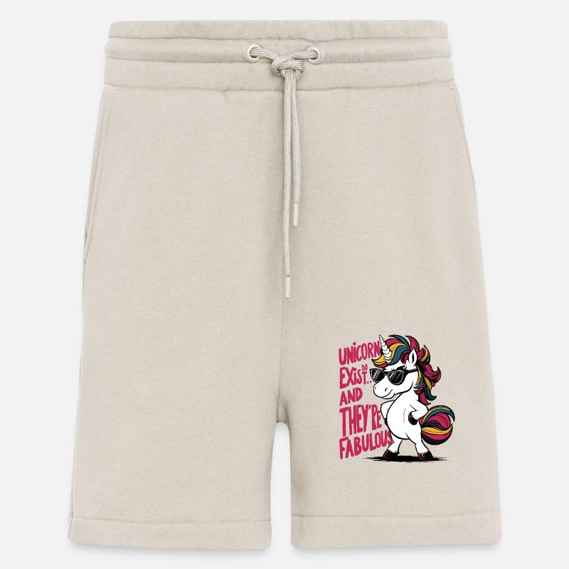 Einhörner faboulos - Shorts - made by SPREAD - WARM CLAY