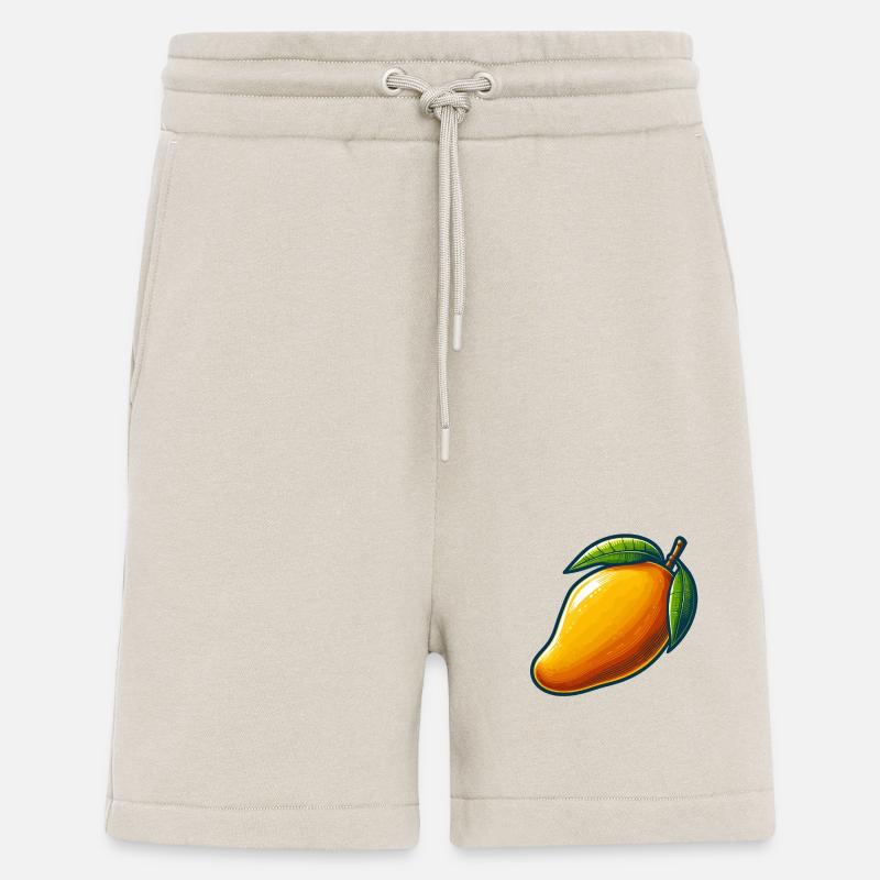 Mango, exotic fruit - Shorts - made by SPREAD - WARM CLAY