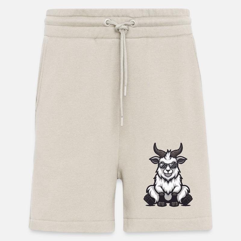 Bergziege Cool Comic - Shorts - made by SPREAD - WARM CLAY