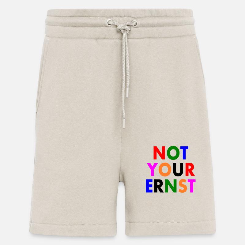 Not your ernst - Shorts - made by SPREAD - WARM CLAY