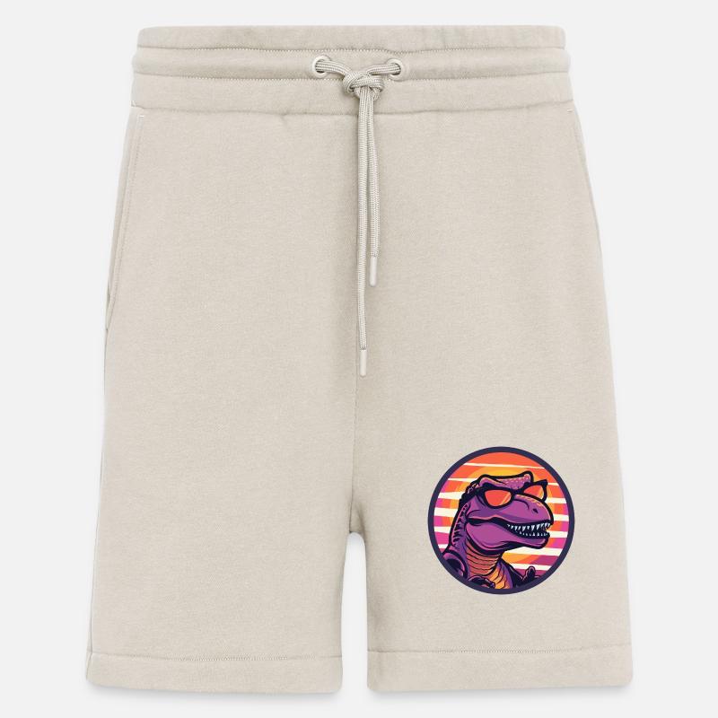 Dinosaurier T-Rex Cool Sommer - Shorts - made by SPREAD - WARM CLAY