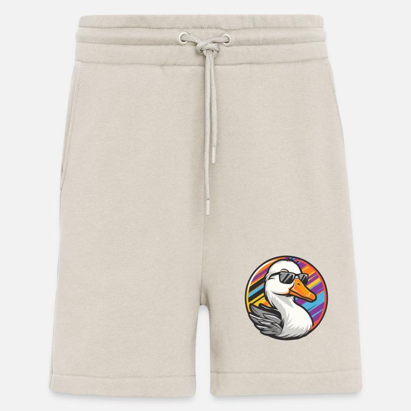 Gans Comic Cool Sommer - Shorts - made by SPREAD - WARM CLAY