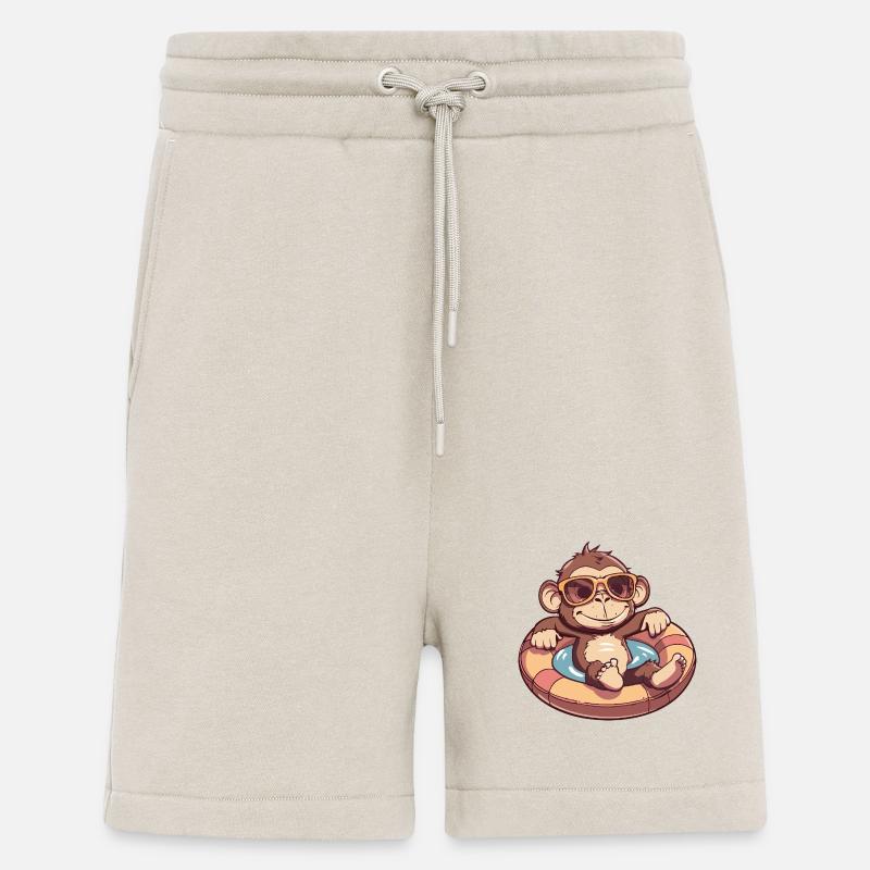 Affe Comic Cool - Shorts - made by SPREAD - WARM CLAY